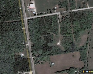 Top of image is North.  OSRC is located at about 7:00.